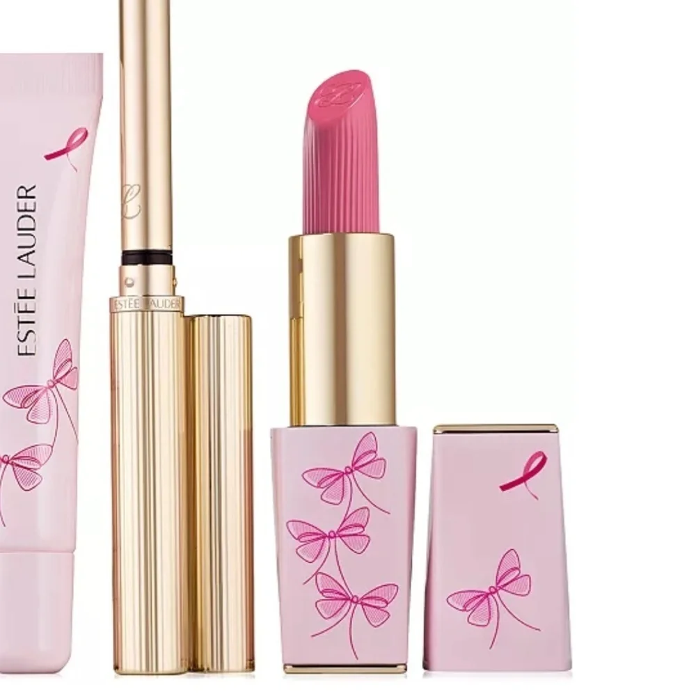NWT Estée Lauder 4-Pc. Bouquet Of Strength Lip Set